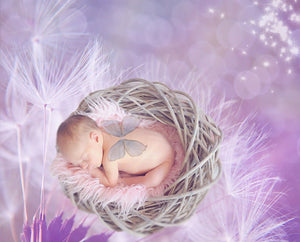 Baby In Wreath - Full Drill Diamond Painting - Specially ordered for you. Delivery is approximately 4 - 6 weeks.