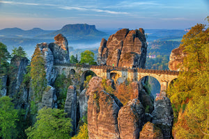 Bastei Bridge - Full Drill Diamond Painting - Specially ordered for you. Delivery is approximately 4 - 6 weeks.