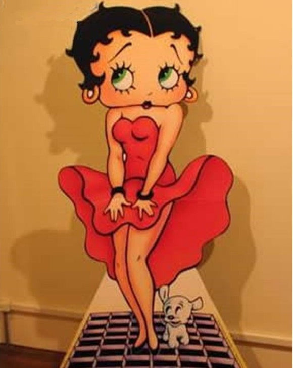 Betty Boop- Full Drill Diamond Painting - Specially ordered for you. Delivery is approximately 4 - 6 weeks.