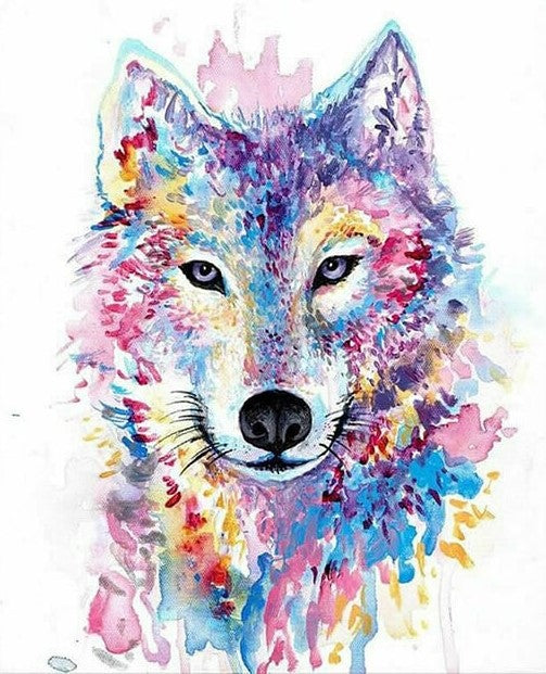 Col Wolf - Full Drill Diamond Painting - Specially ordered for you. Delivery is approximately 4 - 6 weeks.