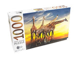 JIGSAW PUZZLE - Giraffes - MINDBOG.1000 PCS