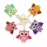 Diamond Painting Keychains - OWLS - Set of 5