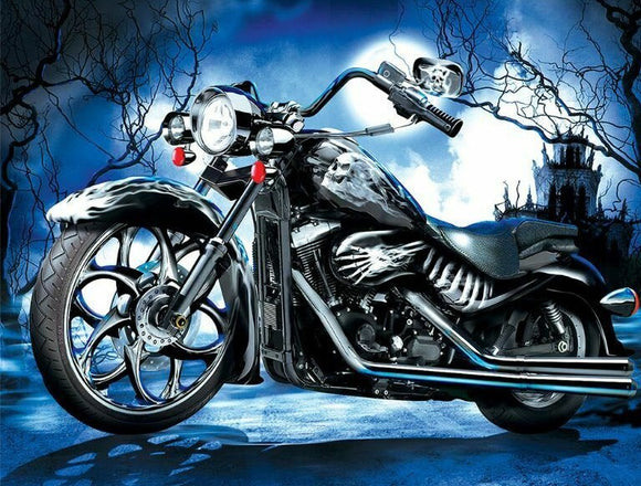 Motorcycle (2)- Full Drill Diamond Painting - Specially ordered for you. Delivery is approximately 4 - 6 weeks.