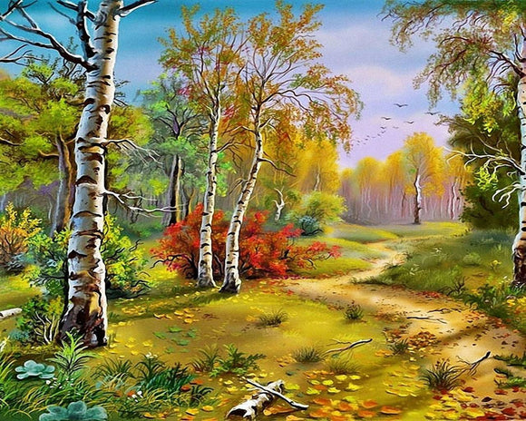 Scenery artwork 04- Full Drill Diamond Painting - Specially ordered for you. Delivery is approximately 4 - 6 weeks.